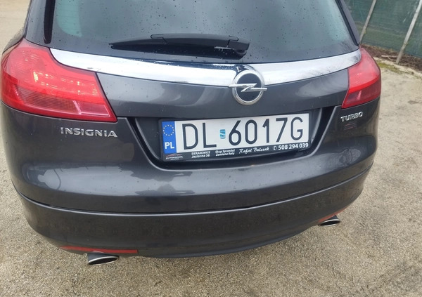 Opel Insignia cena 21700 przebieg: 210000, rok produkcji 2009 z Legnica małe 154